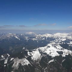 Flugwegposition um 12:37:07: Aufgenommen in der Nähe von Gemeinde Turnau, Österreich in 2142 Meter